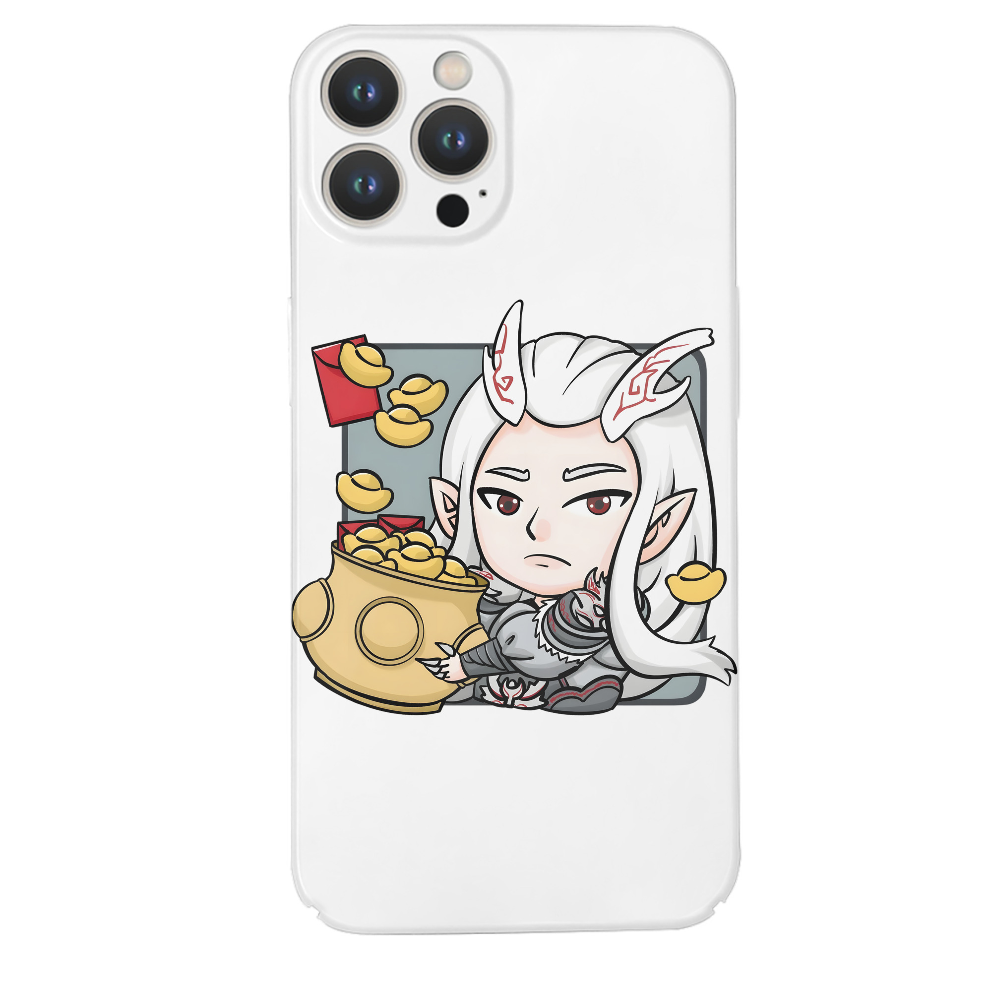 （画像用） Ne Zha 2 ナタ 魔童の大暴れ 【iPhone 14シリーズ対応】ハードケース